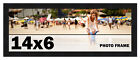 New Listing14x6 Frame Black Picture Frame Complete Modern Photo Frame UV Acrylic, Acid Free