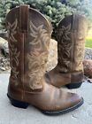 Ariat Men’s 10.5D Heritage Distressed Brown Western Cowboy Boots 10002204