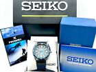 NEW Seiko Men's Prospex Kinetic GMT Landmaster SUN059 Blue Watch 5M85-0AE0
