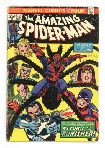 Amazing Spider-Man #135 FR 1.0 1974