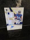New Listing2023 Immaculate Jalin Hyatt Rookie Dual Patch On Card Auto RPA /25 Giants RC
