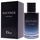 Sauvage Eau De Parfum 3.4 oz / 100 ml EDP Spray For Men New In Seald Box