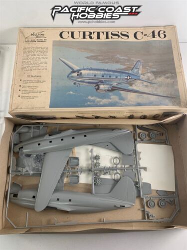 Williams Bros Inc Vintage Plastic Model 1:72 Curtiss C-46 Kit 72-346