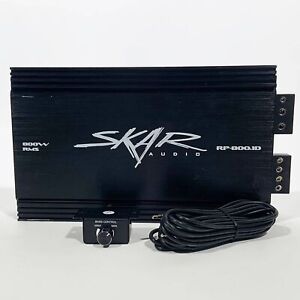 USED SKAR AUDIO RP-800.1D 800 WATT MAX POWER CLASS D MONO SUB AMPLIFIER