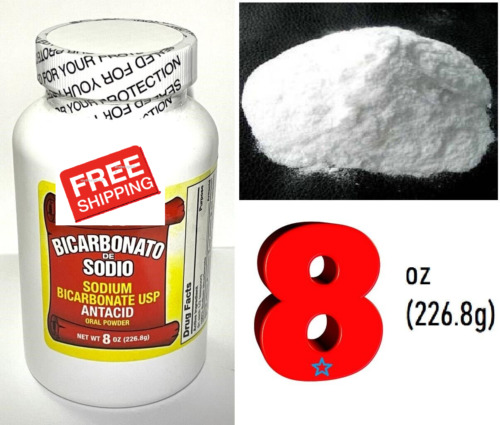 Germa ( 8 oz ) Sodium Bicarbonate Antacid Oral Powder - Bicarbonato de Sodio