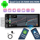 Single 1 Din Car Stereo Radio GPS For Apple/Android CarPlay 6.9