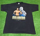 Vintage 1998 WCW WWE WWF Goldberg Black Wrestling T-Shirt 90s Mens 2XL