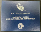 2019 W American Silver Eagle Proof S$1 Coin in OGP/COA