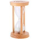 New ListingPortable 5 Minute Sand Timer - Wooden Hourglass Timer for Travel