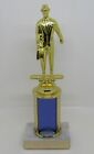 Vintage 1980s Metal and Marble Salesman Sales Award Trophy