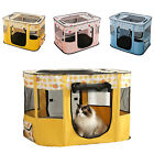Portable Dog Playpen Pop up Pet Cat Tent Playground Folding Exercise Tent House