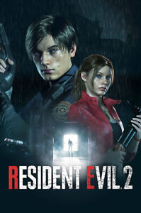 Resident Evil 2 Remake PS5 PS4 XBOX ONE Premium POSTER MADE IN USA - NVG225