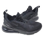 Nike Women's Air Max 270 Triple Black Sneakers Size:8 #AH6789-006 137M