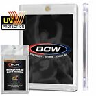 1 Box of 20 BCW Brand 35pt Magnetic One Touch Card Holders 35 pt. UV Safe