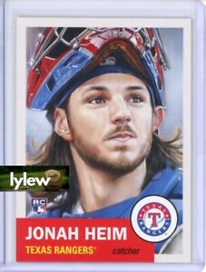 2021 Topps Living Set * JONAH HEIM ( RC) * Rookie Card #454 * Texas Rangers