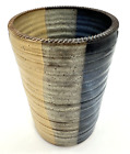 New Listing2018 Art Pottery Signed Crock Utensil Holder Vase 7