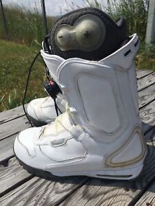 DC Shoes Judge SH BOA Snowboarding Boots White Leather Size 9 Men’s Model 300895