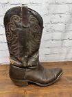 Vintage Men's Cowtown Exotic Brown Lizard Western Cowboy Boots Size 11 B