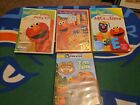 3x Elmo’s World,abc's,potty Time And 1 PBS T.rex Tales DVD Lot