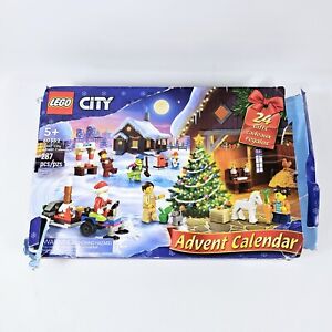 New LEGO CITY ADVENT CALENDAR Building Toy #60352 Not Complete