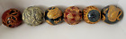 Ornate Decorative Balls Lot of 6