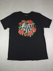 Pierce The Veil Fearless Records T-Shirt Mens Size XL Black Roses Graphic Band