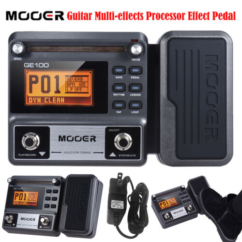 MOOER GE100 Guitar Multi-effects Processor Effect Pedal with Loop Recording Z0M3