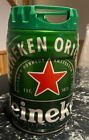 Heineken 5L Mini Keg Steel Beer Can Empty DRAUGHT Keg Man Cave Decor