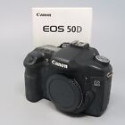 Canon EOS 50D 15.1MP Digital SLR Camera - Black (Body Only) - Needs Repair