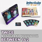 TWICE MONOGRAPH BETWEEN 1&2 Photobook W/ Photocard New