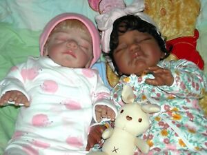 New ListingReborn Preemie Baby Girls Lot Of Two Dolls Freya 17
