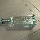 Collectible Dr. King's Hand Blown Glass Bottle New Discovery, Drugstore Decor