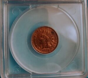 1877 Indian Head Penny Key-Date Cent Coin