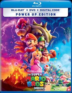 The Super Mario Bros. Movie Blu-ray Chris Pratt NEW