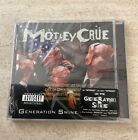 Motley Crue Generation Swine Promo CD (Both Hype Stickers) New/Sealed