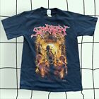 Vtg 2000s Suffocation Death Metal Concert Band Old School T Shirt Anvil Small