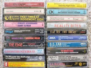 New ListingMovie Soundtrack cassette tape lot 80's 90's 1980's 1990's 80s 90s Film scores
