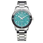 Trematic Mens 'AC 14' Green Dial Stainless Steel Bracelet Automatic Watch 141613