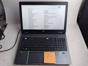 HP ZBOOK 15 w/i7-4800MQ, 16GB RAM, Laptop for Parts/Repair