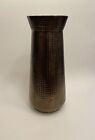 Kenwood Hammered Bronze Copper Pottery Vase