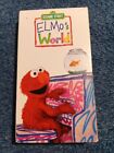 Sesame Street Elmo's World (VHS, 2000) Children Kids TV
