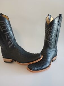 Men's New 100% Authentic Python Western Cowboy Boots All Sizes Available