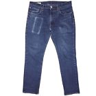 Levis Lot 511 Big E Premium Jeans Mens 34x30 Dark Blue Stretch Jeans 10.5