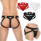 Men's Jockstrap G-String Underwear Elastic Strap Thongs Sexy Costume Underpants