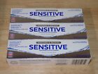 3 PACK Sensitive Whitening Toothpaste with Fluoride, Restore & Defend 3.4oz each