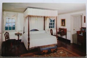 Virginia VA Mount Vernon Washington Bedroom Postcard Old Vintage Card View Post