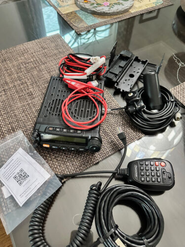 New ListingWouxun KG-1000G Plus GMRS 50 Watt Mobile/Base Radio Excellent Condition w/Extras