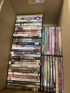 Lot of 60+ Mixed Dvds Classic Oldies Westerns Crime Drama Action