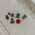 Lot Of 7 Teacher School Themed Floating Charms For Memory Locket