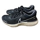 Nike ZoomX Invincible Run FlyKnit Mens 10 Black White Athletic Shoes CT2228-001
